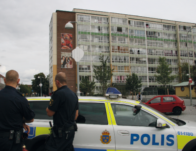 Svensk politi boligområde