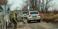 Ukraine tjekpoint OSCE-mission